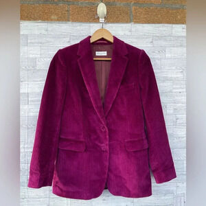 Dries Van Noten
Stretch-Cotton Corduroy Jacket in fuchsia size 38/small